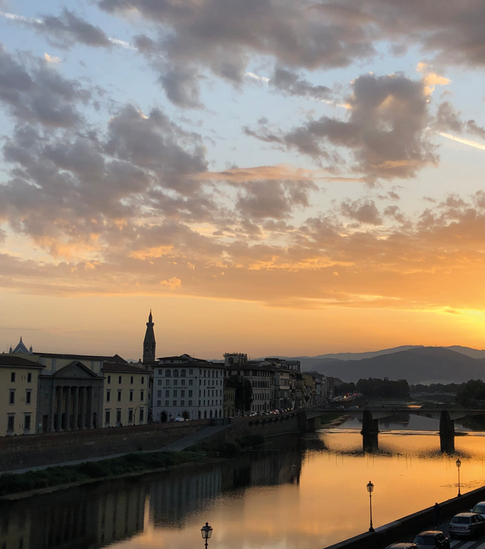 esterno palazzo bargagli vista dalla finestra
